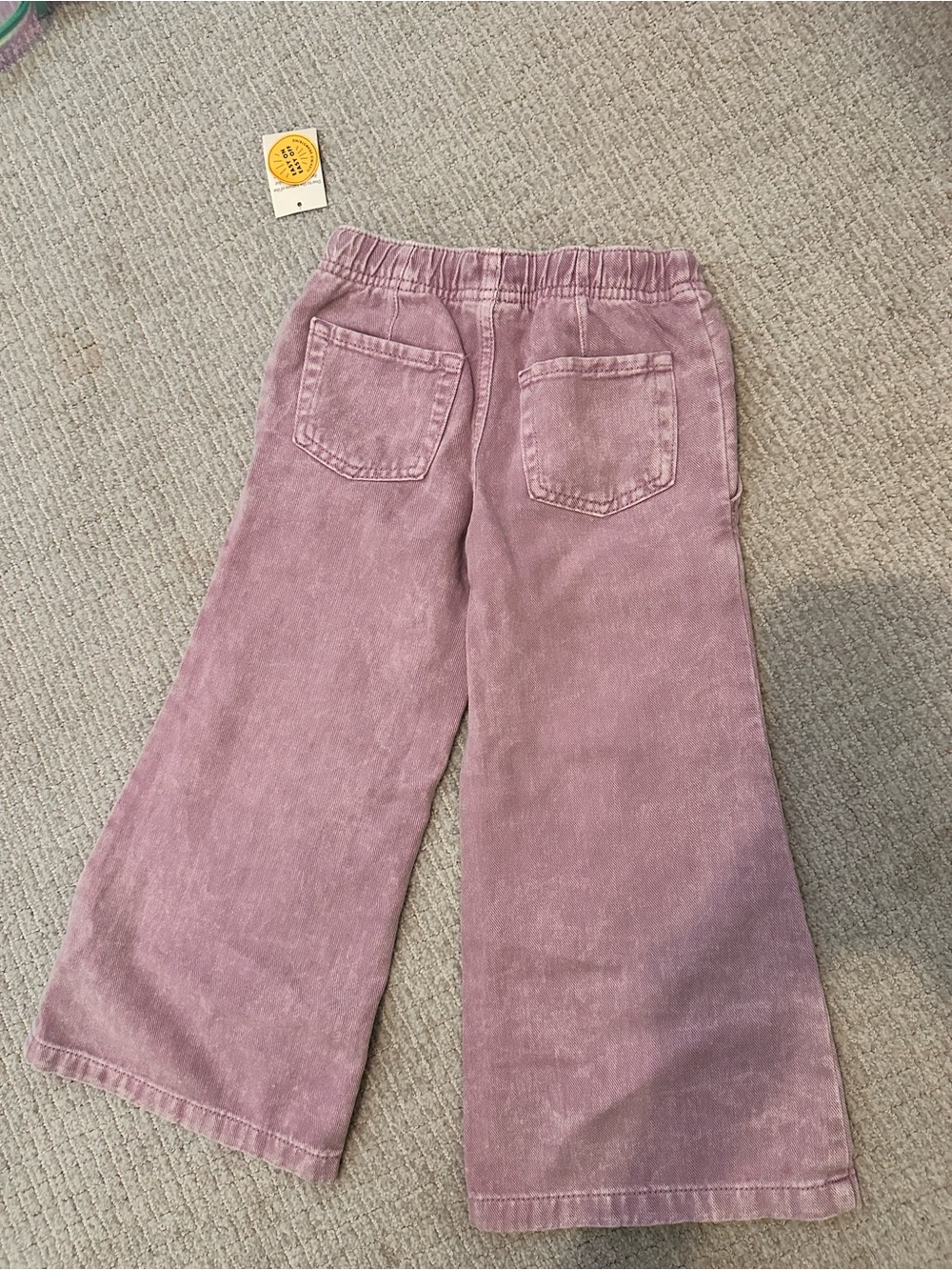 *brand new with tag * Cat & Jack Wide-Leg soft jeans in Dusty Rose